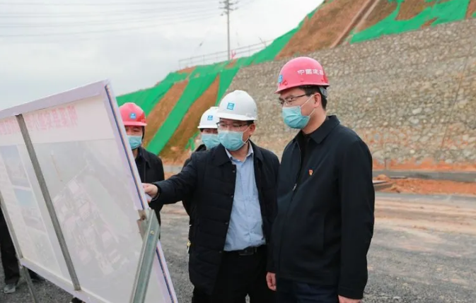 明溪县县长苏迎平实地检查重点项目复工复产情况